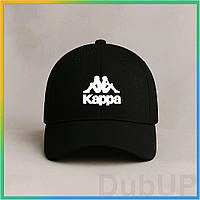 DU Кепка чорна Kappa New Dub універсальна головний убір для повсякденного носіння шапка для спорту TOK19\C