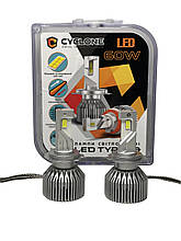 Світлодіодні LED лампи H7 17500 lm 6000 до 12 v Cyclone type 49 2 шт