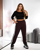 Штани для пишних дам "Двунитка". Розміри: 50-52, 52-54, 56-58