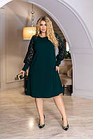 Плаття для пишних дам "Креп Дайвінг". Розміри: 52, 54, 56, 58