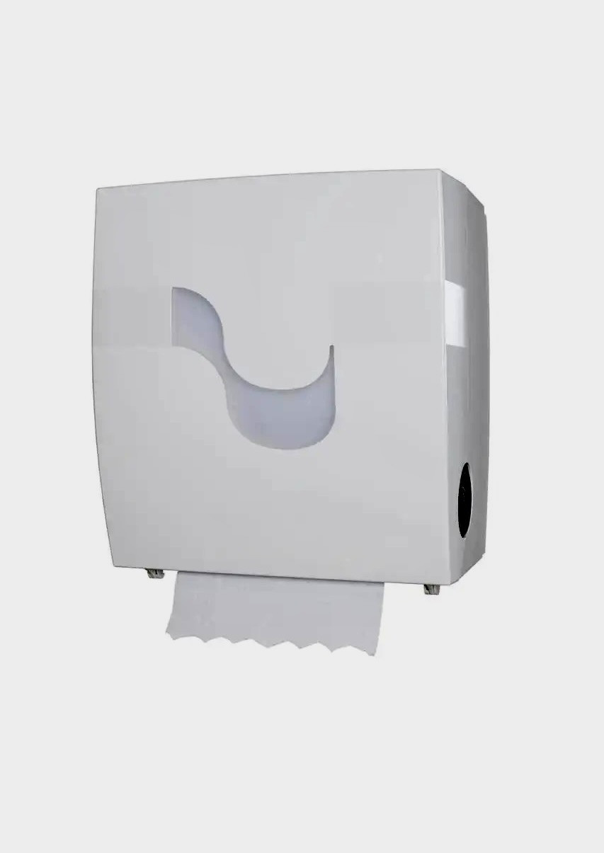 Диспенсер для рулонних паперових рушників Celtex білий, фото 1