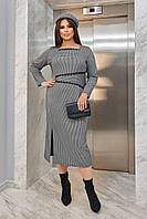 Плаття для пишних дам "Трикотаж". Розміри: 52, 54, 56, 58