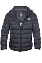 Куртка зимова чоловіча Bihor 25-B-458 чорна