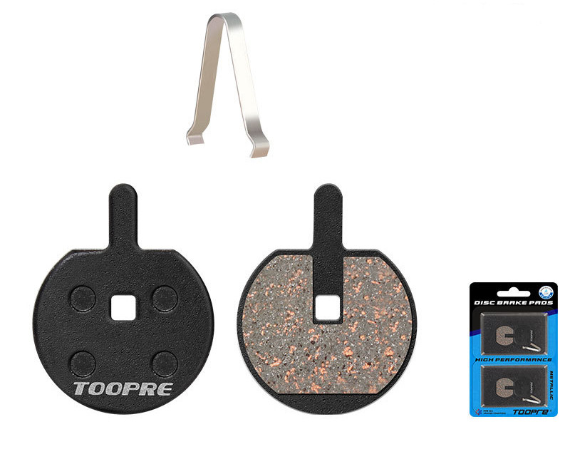 Колодки гальмівні 28,6мм*22,8мм TOOPRE  TP-11F, 2 пари (4шт) в одному блістері TOOPRE, фото 1