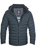 Куртка зимова чоловіча Bihor 25-Z-2514 темно-зелена