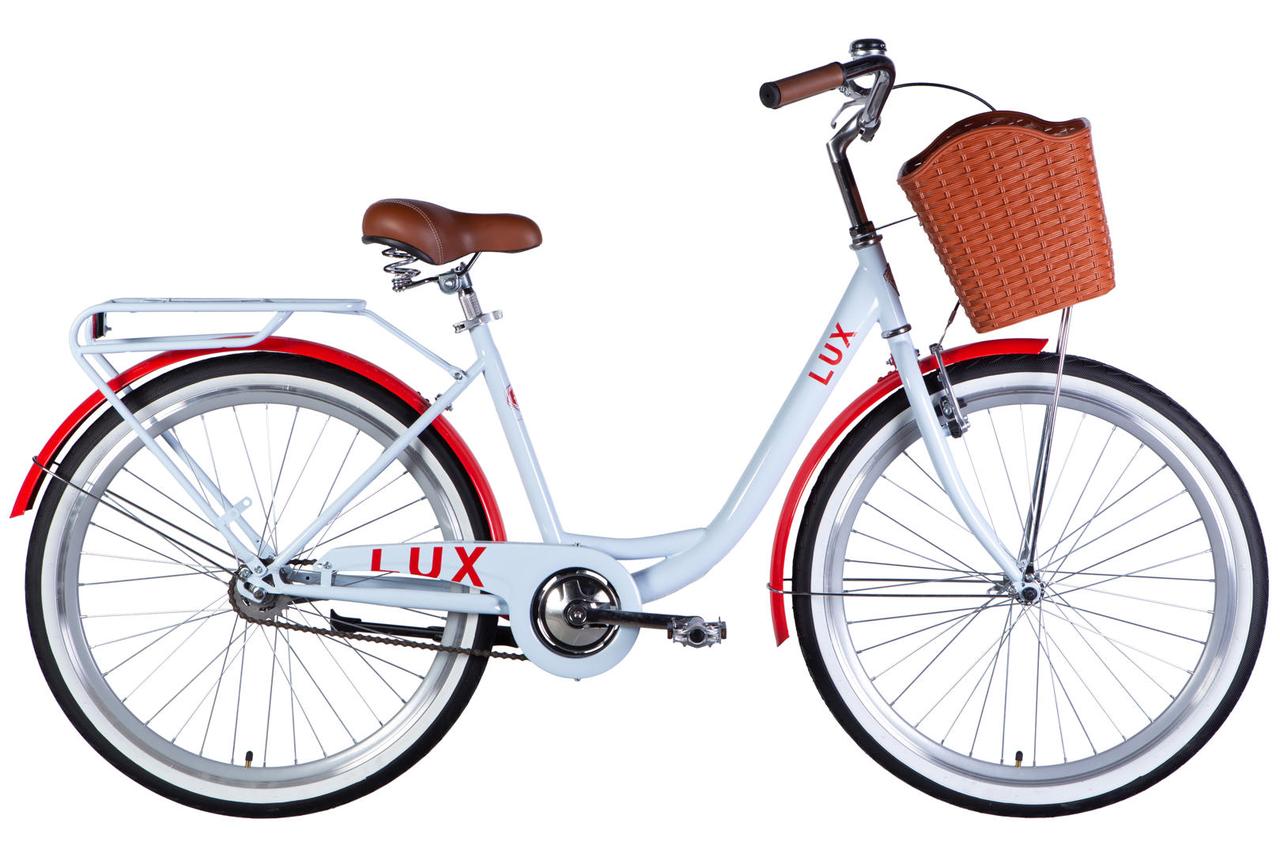 Велосипед ST 26" Dorozhnik LUX Velosteel рама-17" світло-блакитний 2025