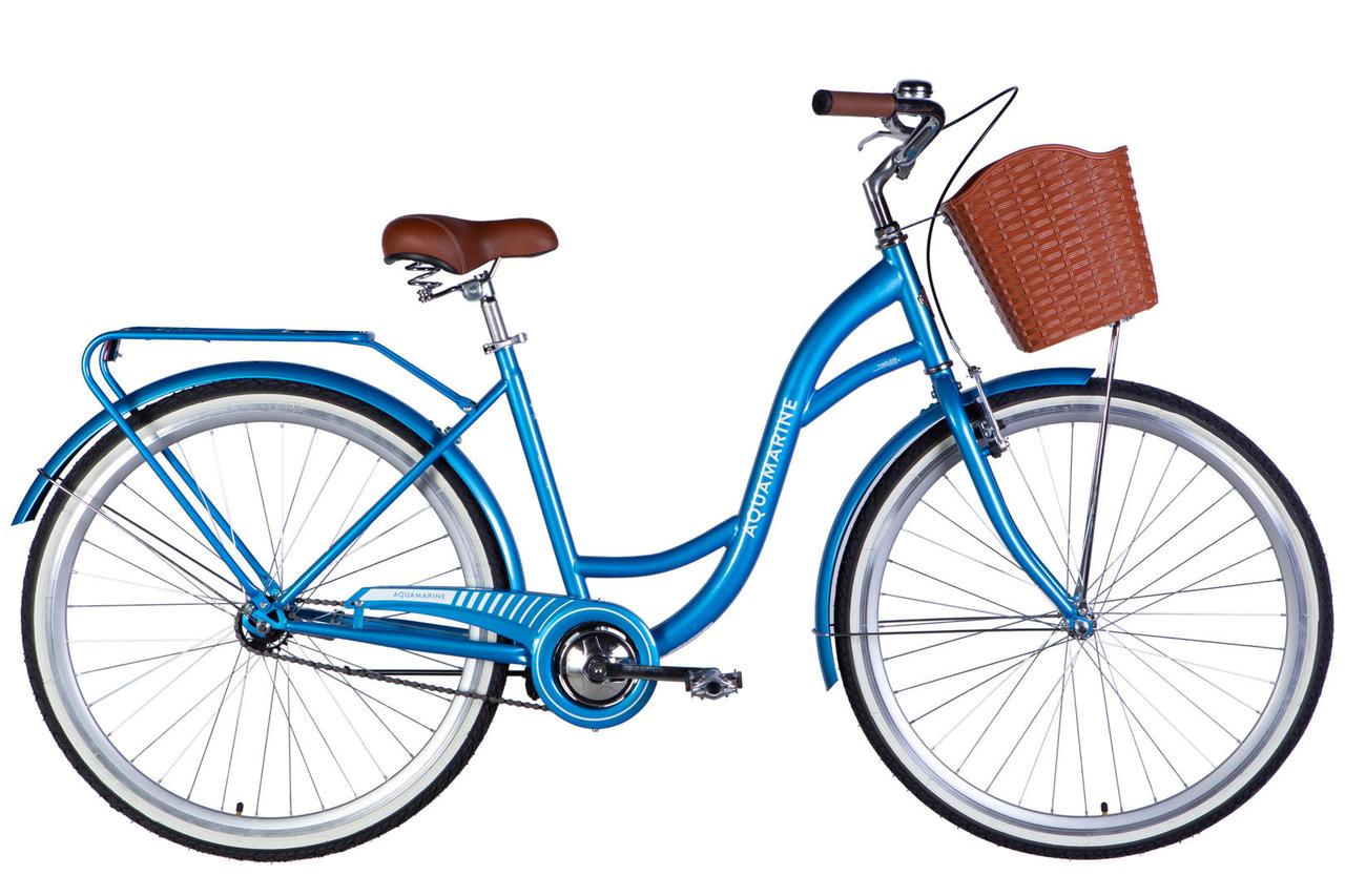 Велосипед ST 28" Dorozhnik AQUAMARINE BH рама-19" синій 2025