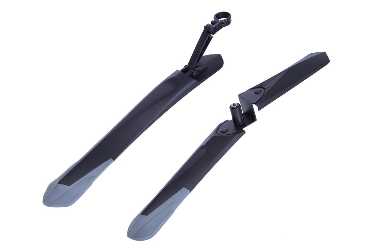 Крила 24-29" Пластик швидкознімн. BRAVVOS FL659 сірий без стійки у вилку та підсідельний штир