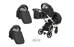 Універсальна коляска для двійні   Angelina “Velio-Duo Lux”  Ангеліна