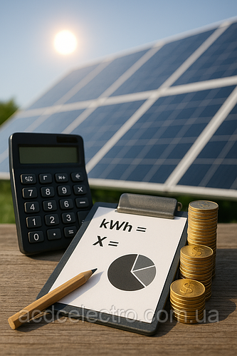 Як правильно розрахувати потужність сонячної електростанції для дому