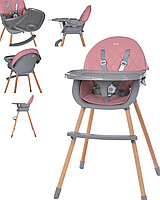 Дитячий стілець для годування El Camino ME 1111 LUMI від 6 місяців до 3 років