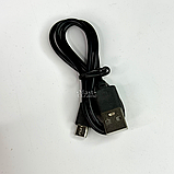 Ліхтар акумуляторний світлодіодний LED/COB, ручний ліхтарик з боковим світлом, зарядка від USB, XS-520, фото 10