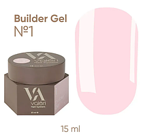 Гель для нарощування нігтів Valeri Builder Gel №01 15 мл