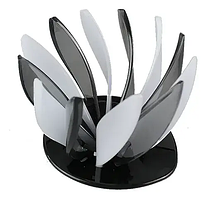 Пуровер для кави Hario V60 Suiren Dripper Black & White