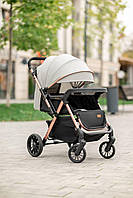 Прогулянкова коляска NINOS MAXI 2 Light Grey Gold