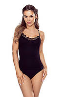 Женская бельевая майка из хлопка на тонких бретелях. Модель Olimpia Eldar