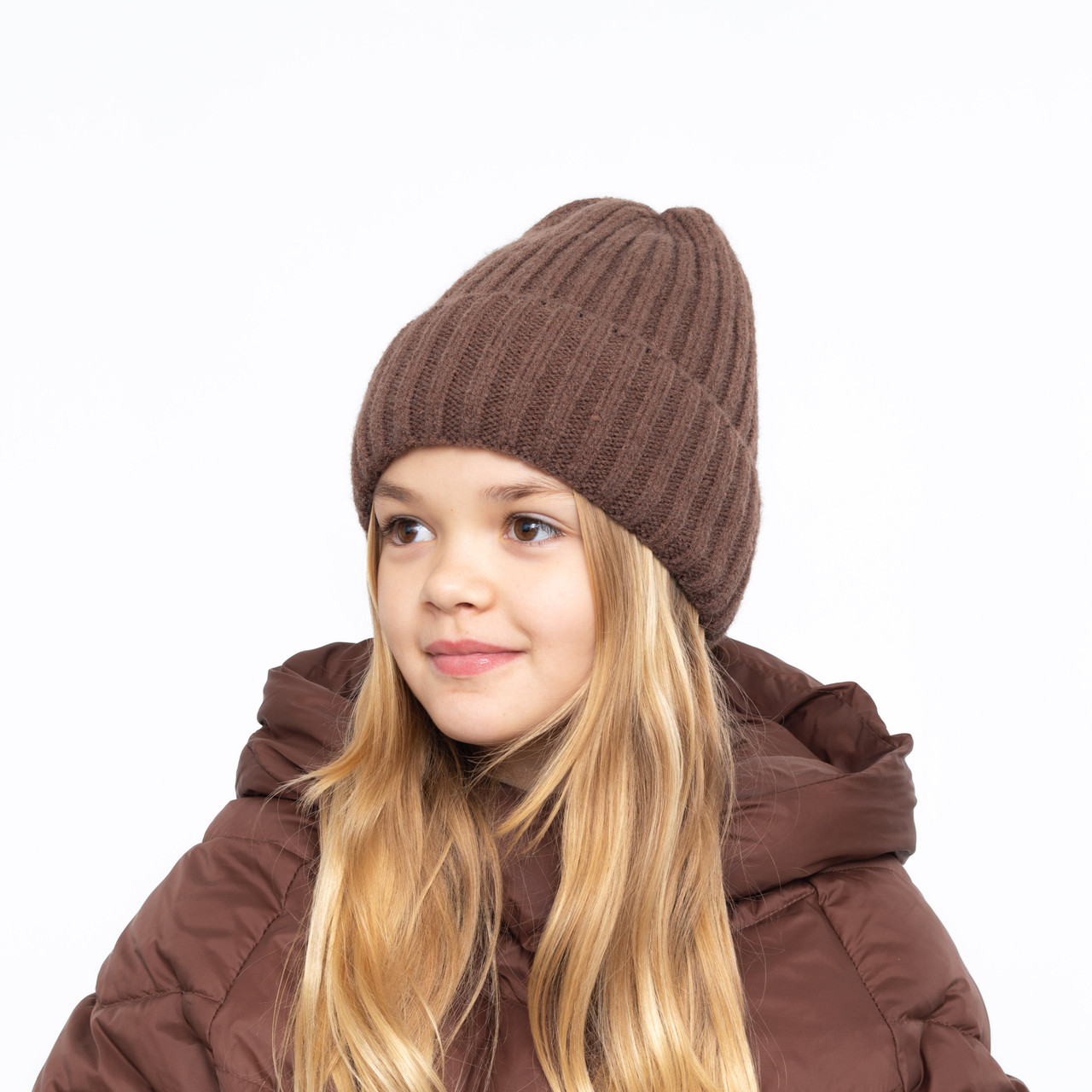 Шапка 2439 (віскоза) коричневий