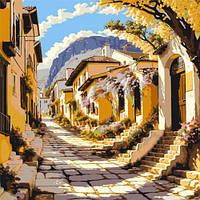 Картина за номерами Origami розмальовка для творчості хобі для дорослих Бути у моменті 40x40 см (540835)