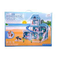 Ляльковий будинок з ляльками та меблями MIC для дітей розвиваюча іграшка для рольових ігор (543029)