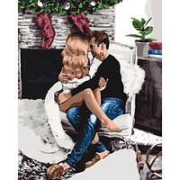 Картина за номерами Ідейка Свято для двох акриловий живопис для творчості та хобі малювання за номерами (539267)