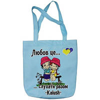 Сумка-шопер Копіця з яскравим принтом для шопінгу та повсякденного використання (539932)