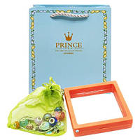 Набор для создания браслетов Princess MIC синий для рукоделия с бусинами и подвесками. (540616)