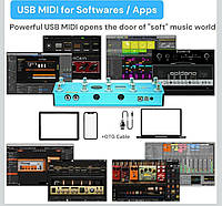 MIDI Captain професійний контролер для гітарних ефектів та синтезаторів