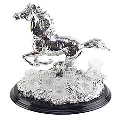 Набір 6 чарок для горілки Скакун ”HOURSE” символ 2026 року