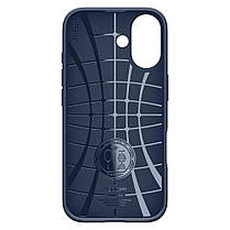 Чохол Spigen для iPhone 17 - Liquid Air, Navy Blue (ACS10370), фото 4
