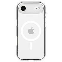 Чохол Spigen для iPhone 17 Air - Ultra Hybrid MAG, Clear/White (ACS10313), фото 3