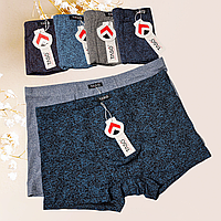 Чоловічі труси боксери Taso бавовна+бамбук 1 шт Розмір XL 2XL 3XL 4XL