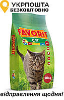 Кошачий корм пан кот мяу Favorit Mix премиум 10кг