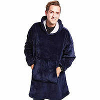 Худі плед з капюшоном, Теплий плед з рукавами з флісу, Вовняний рукавами Світшоти huggle hoodie SQ-38