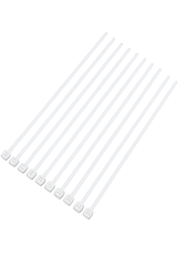 Стяжка/хомут 10см - БІЛИЙ (10 шт)