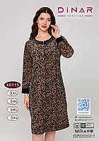 Халат жіночий на блискавці, р-ри 2XL-5XL "DICOLOR" купити недорого від прямого постачальника