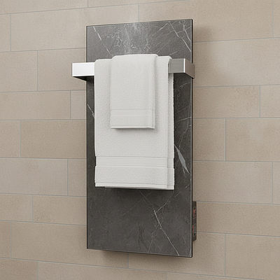 Керамічна рушникосушка Flyme 250TB (1R) графіт з програматором