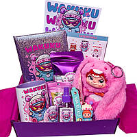 Подарунковий бокс для дівчинки з іграшкою Вакуку (Wakuku)