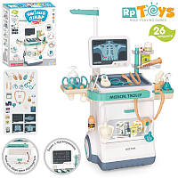 Ігровий набір лікаря 660-90, 26 предметів, "Рентген-кабінет", світло, звук
