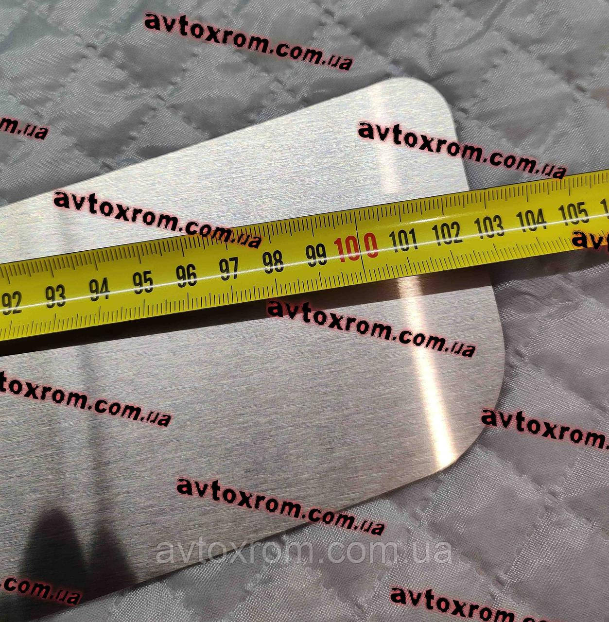 SKODA OCTAVIA I A4 COMBI з 1996-2010 рік Шкода Октавія А4 Тур Універсал Накладка на Бампер Нержавійка Premium БЕЗ ЗАГИНУ, фото 1