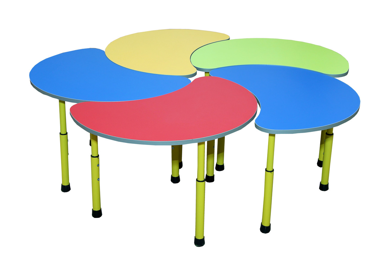 Комплект столов "Цветок", Стол регулируемый детский - фото 1 - id-p35573009