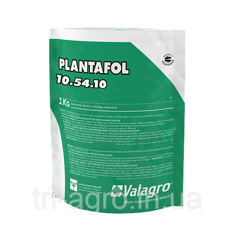 Добриво Плантафол (Plantafol) 10-54-10 1кг Valagro, фото 1