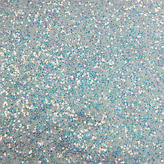 Блискітки - глітер, фракція 2 мм, білий хамелеон АВ (10 гр)