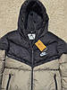 Чоловіча зимова куртка Nike Storm-Fit з капюшоном коротка Найк спортивна тепла пуховик, фото 2