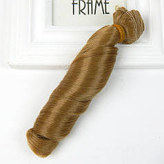 Волосся для ляльок, треси, Локон, 15 см, колір №11