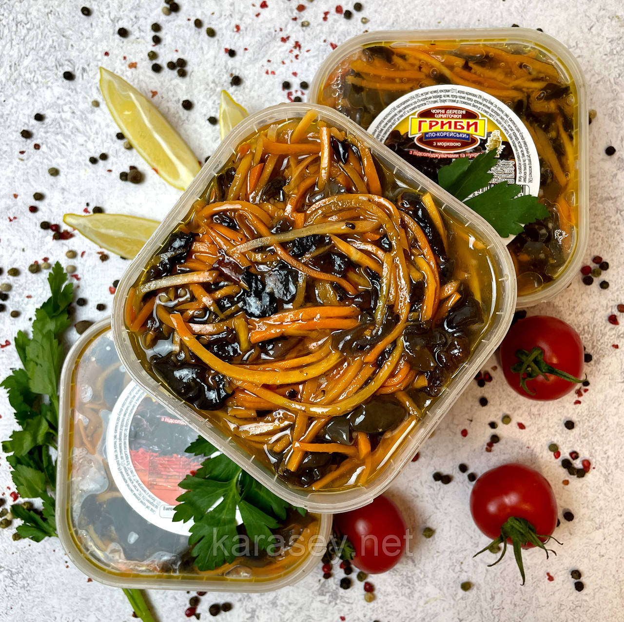 Гриб муер з морквою "По корейськи" 500г, фото 1