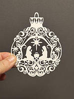 Різдвяна прикраса “Вифлеємська ніч” з біопластику