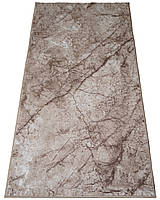 Сучасний мармуровий турецький ковролін на нековзаючій основі ширина 1.5 м