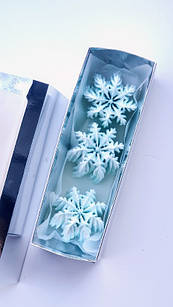 Зефірні сніжинки  з логотипом зефір