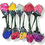 Штучні квіти букет калинка 6-ка, 36см, фото 4