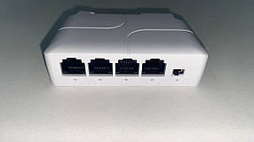 PoE подовжувач 4-портовий PoE Extender для IP-камер, комутаторів, NVR (3 виходи + 1 вхід)